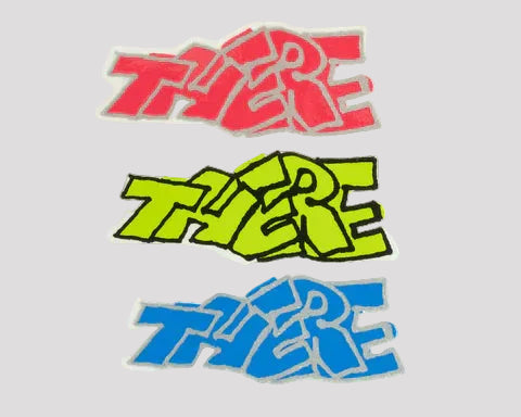 There Block Sticker