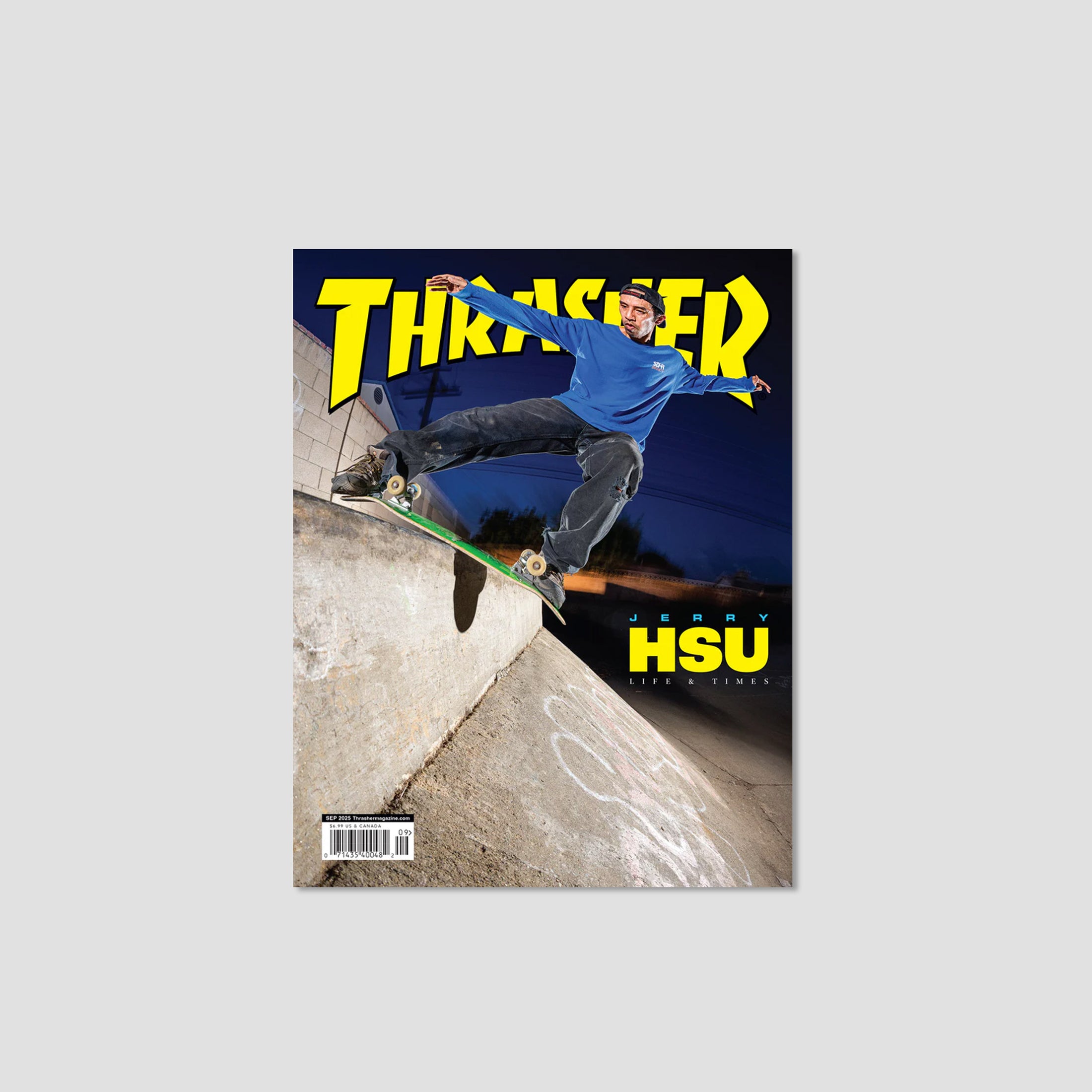 Thrasher Magazine September 2025 – Slam City Skates