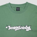 Load image into Gallery viewer, Baglady Bootleg Throw Up T-Shirt Sage Green
