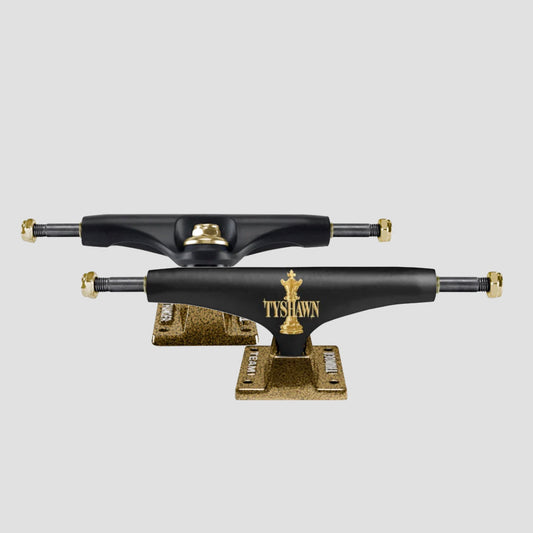Thunder 148 8.25 Tyshawn Endgame Pro Edition Skateboard Trucks Black / Gold