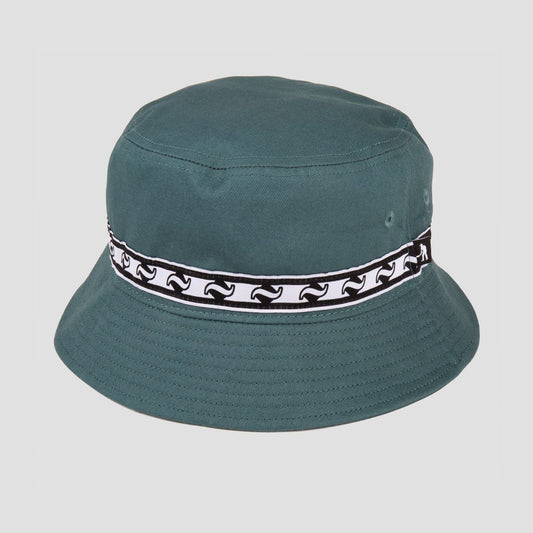 Passport Tilde Band Bucket Hat Moss