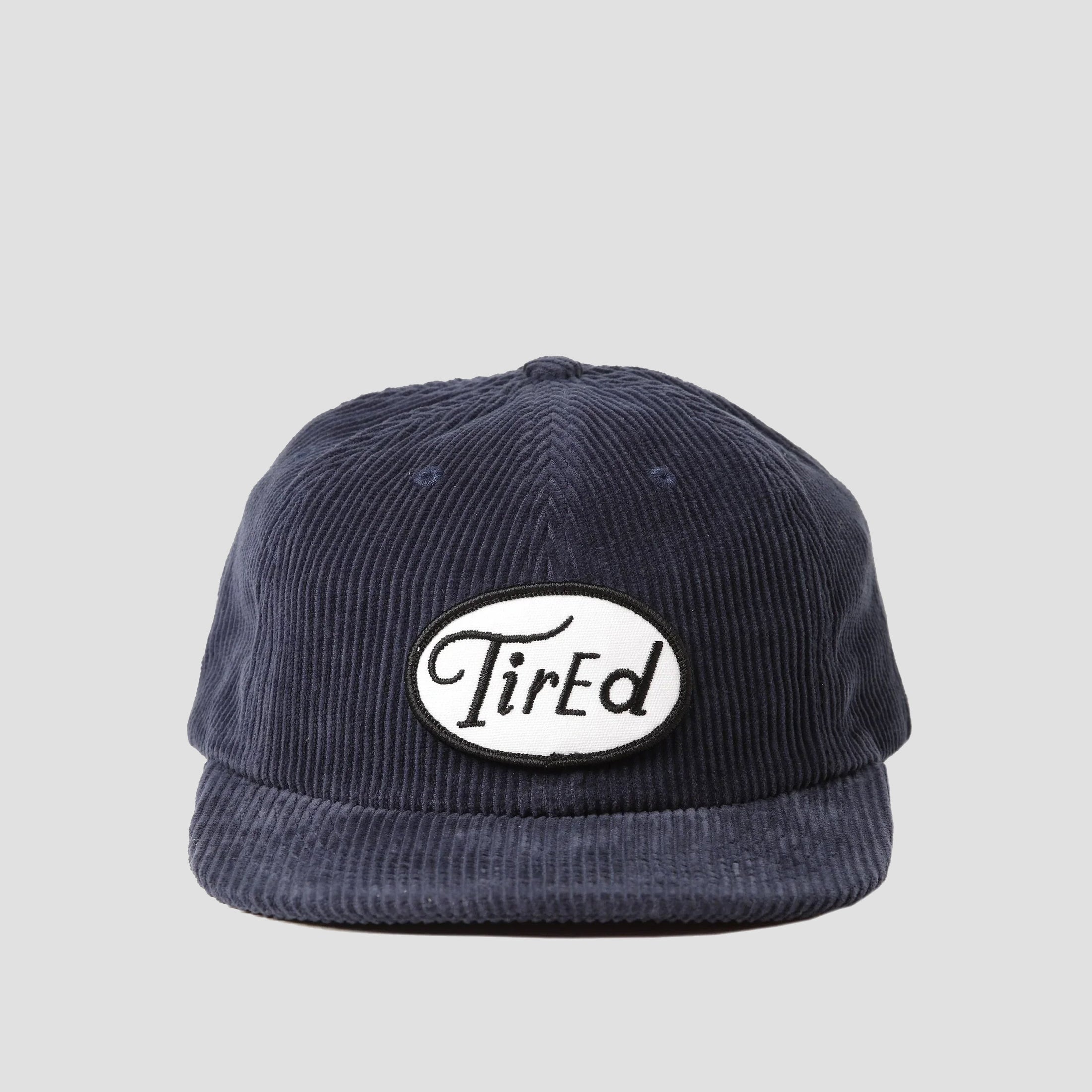 Tired Crawl Corduroy Cap Navy