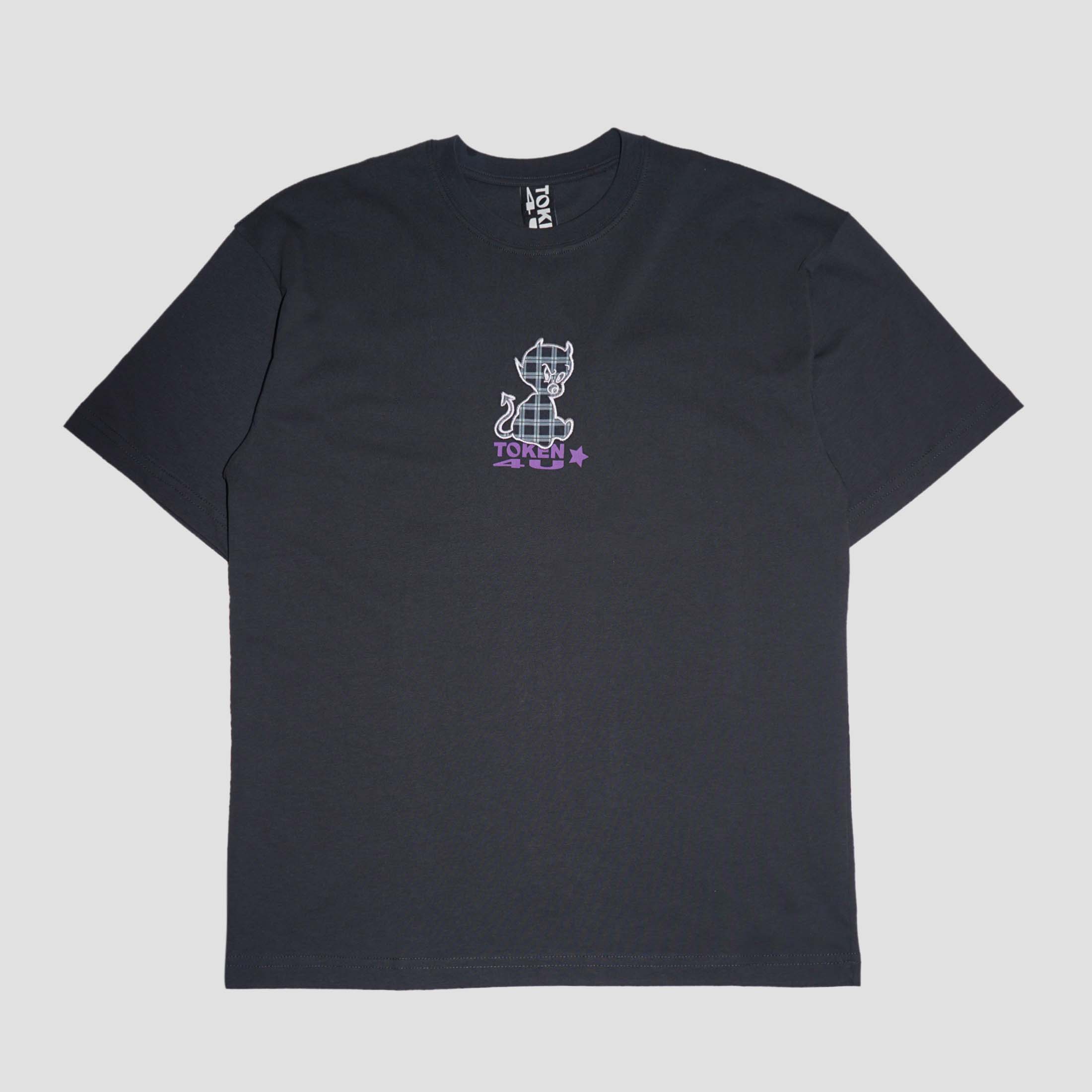 Token Plaid Devil T-Shirt Black