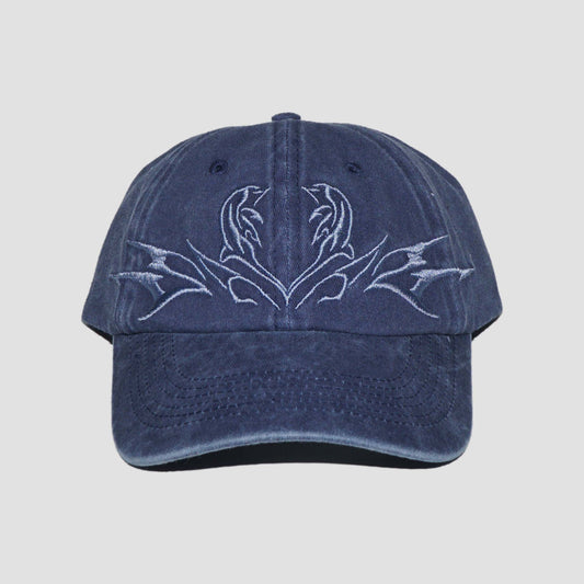 Token Dolphin Love Cap Washed Navy