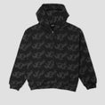Load image into Gallery viewer, Passport Trumpets Zip Hood Black

