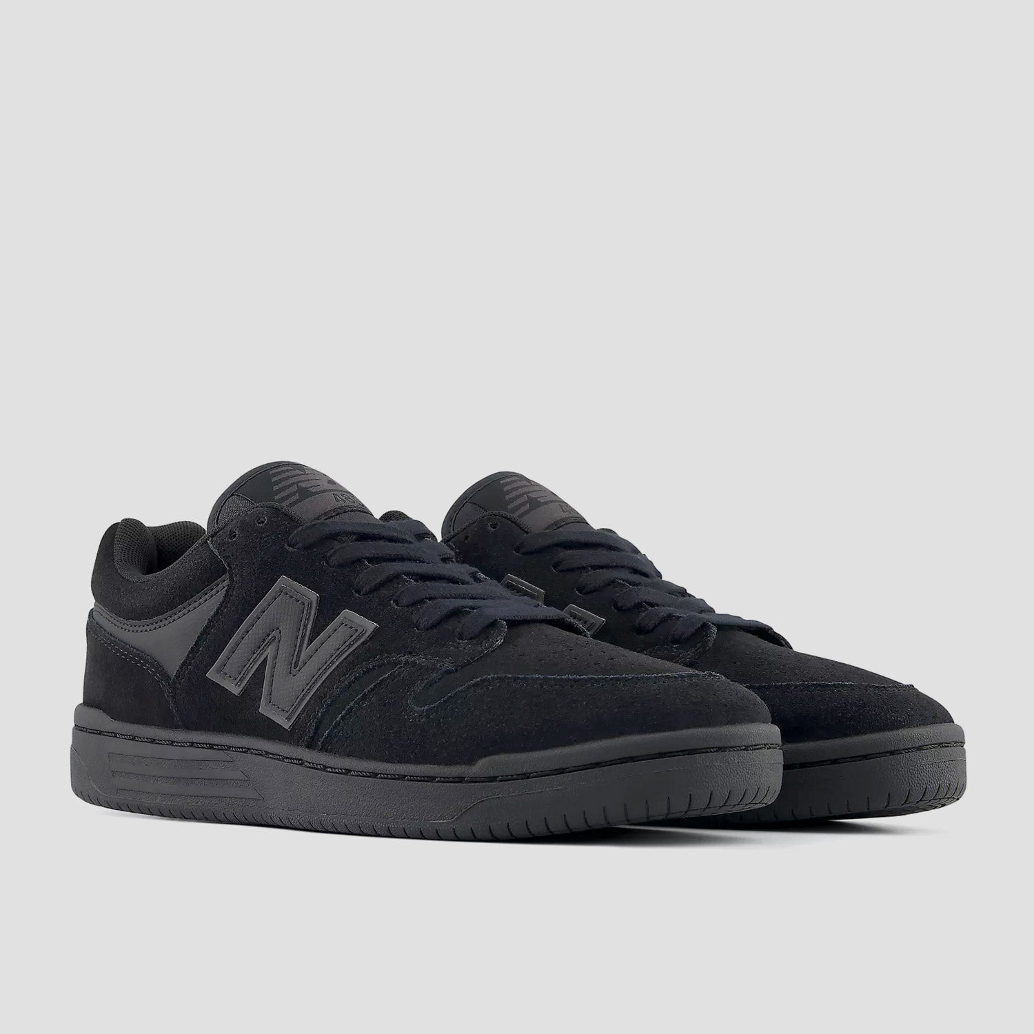 New Balance 480 Skate Shoes Black / Black