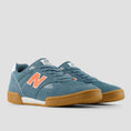 Load image into Gallery viewer, New Balance Tom Knox 600 Skate Shoes Saltwater Blue / Gum
