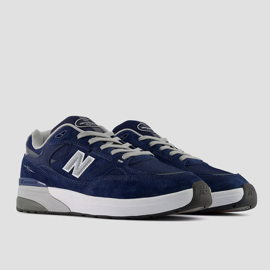 New Balance Reynolds 933 Skate Shoes Navy / White