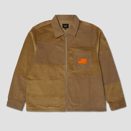 HUF Union Corduroy Shacket Clay