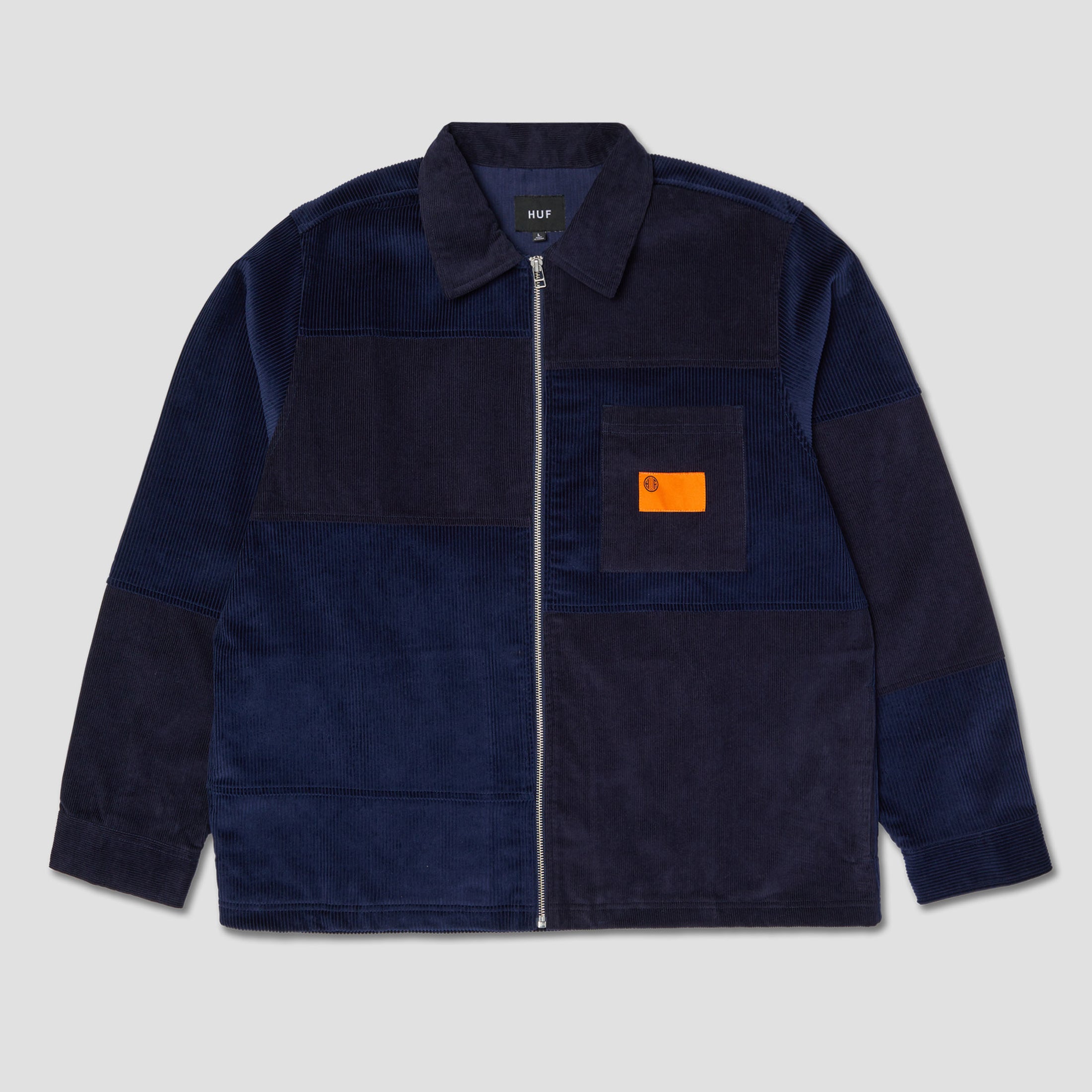 HUF Union Corduroy Shacket Navy