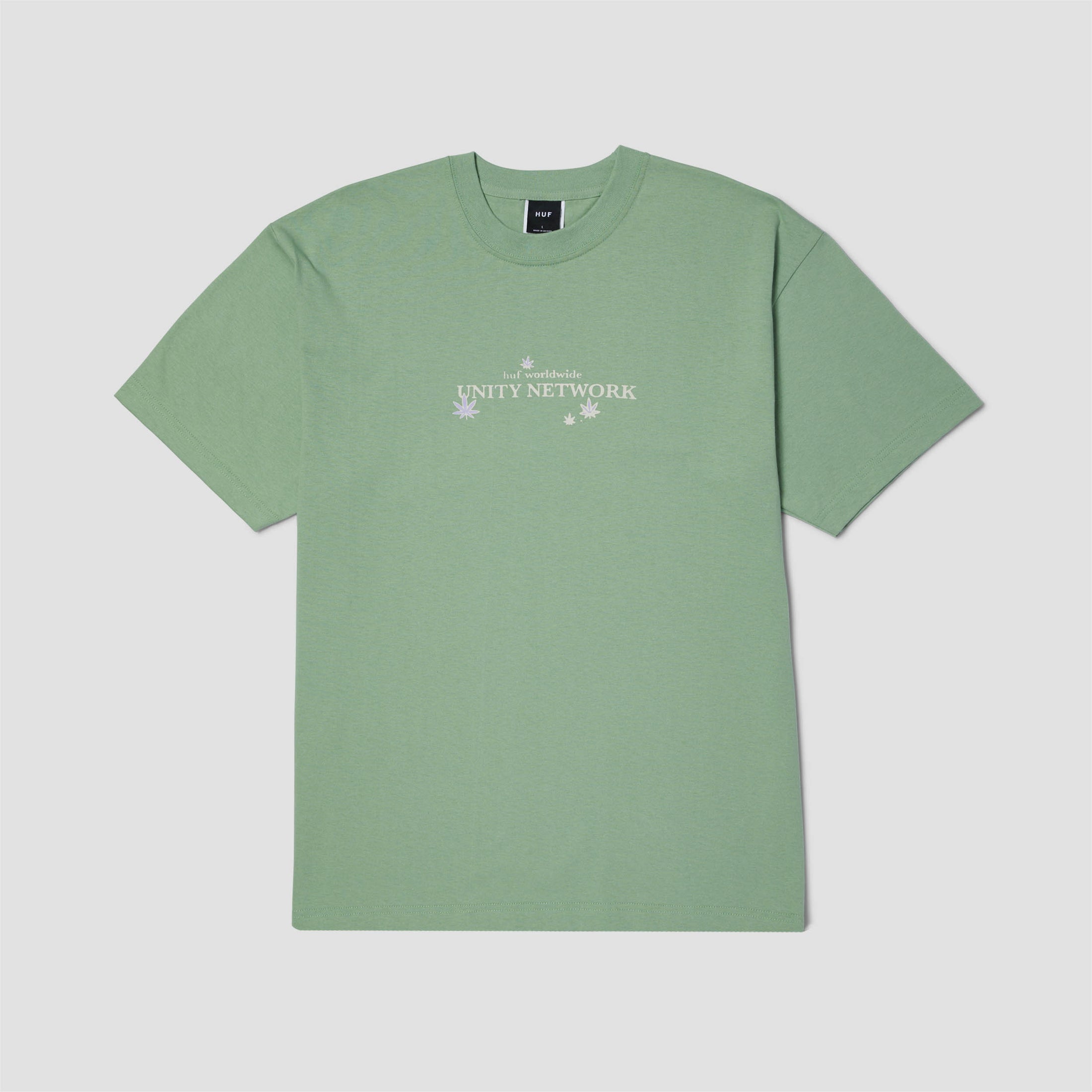 HUF Unity Network Shortsleeve T-Shirt Basil