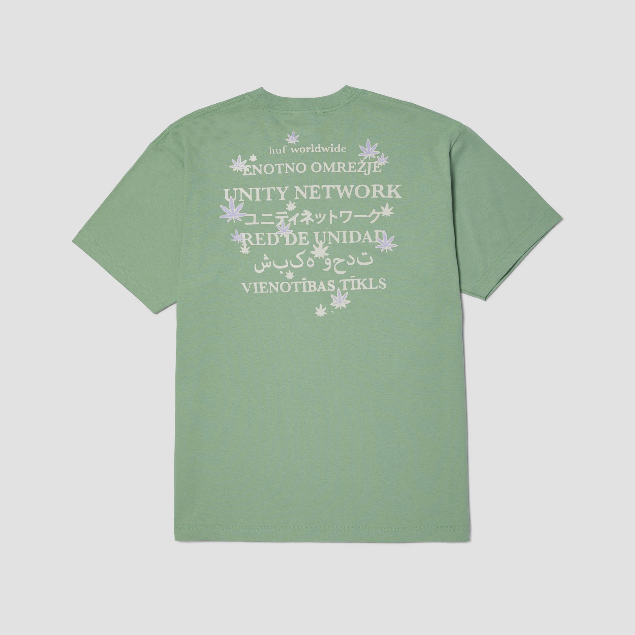 HUF Unity Network Shortsleeve T-Shirt Basil