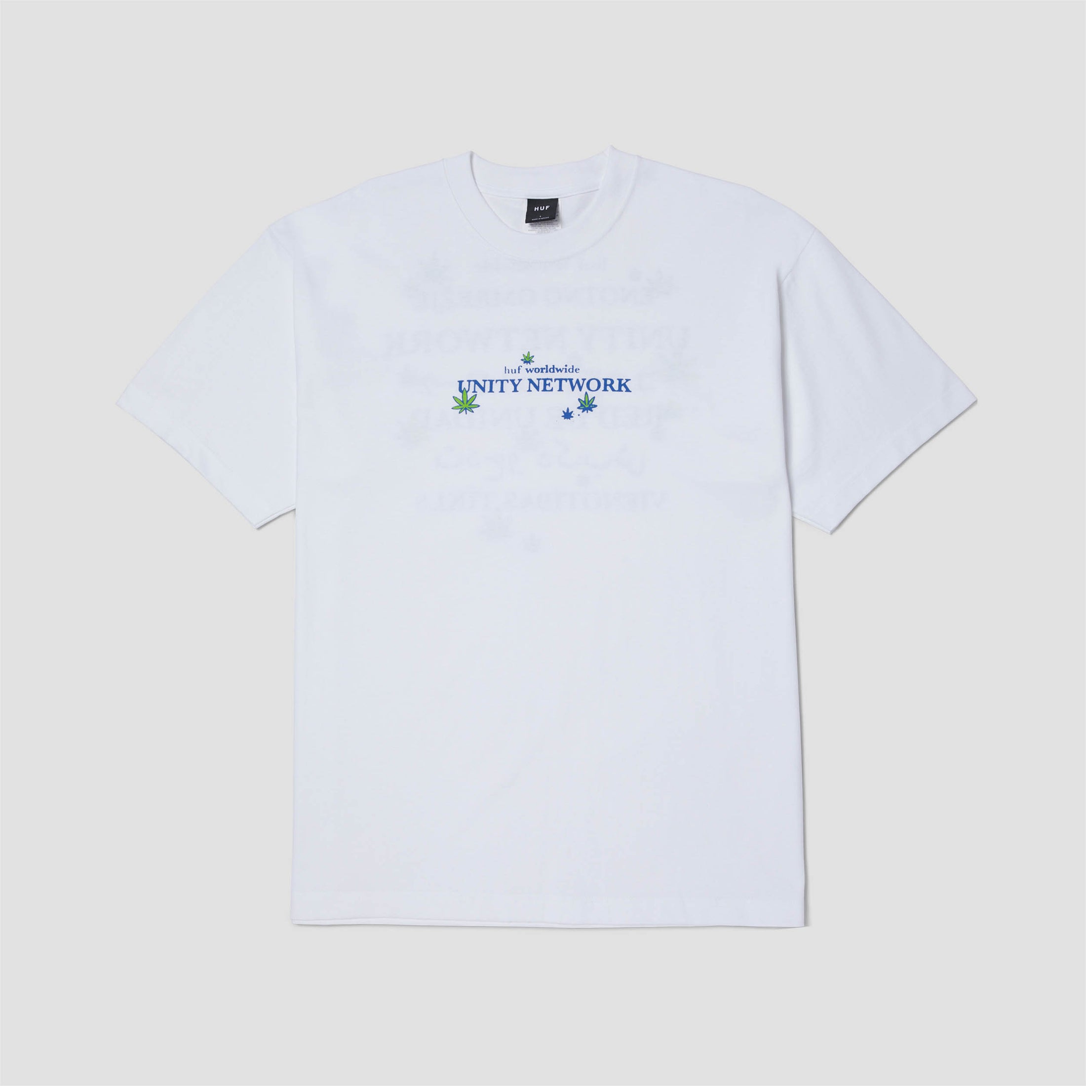 HUF Unity Network Shortsleeve T-Shirt White