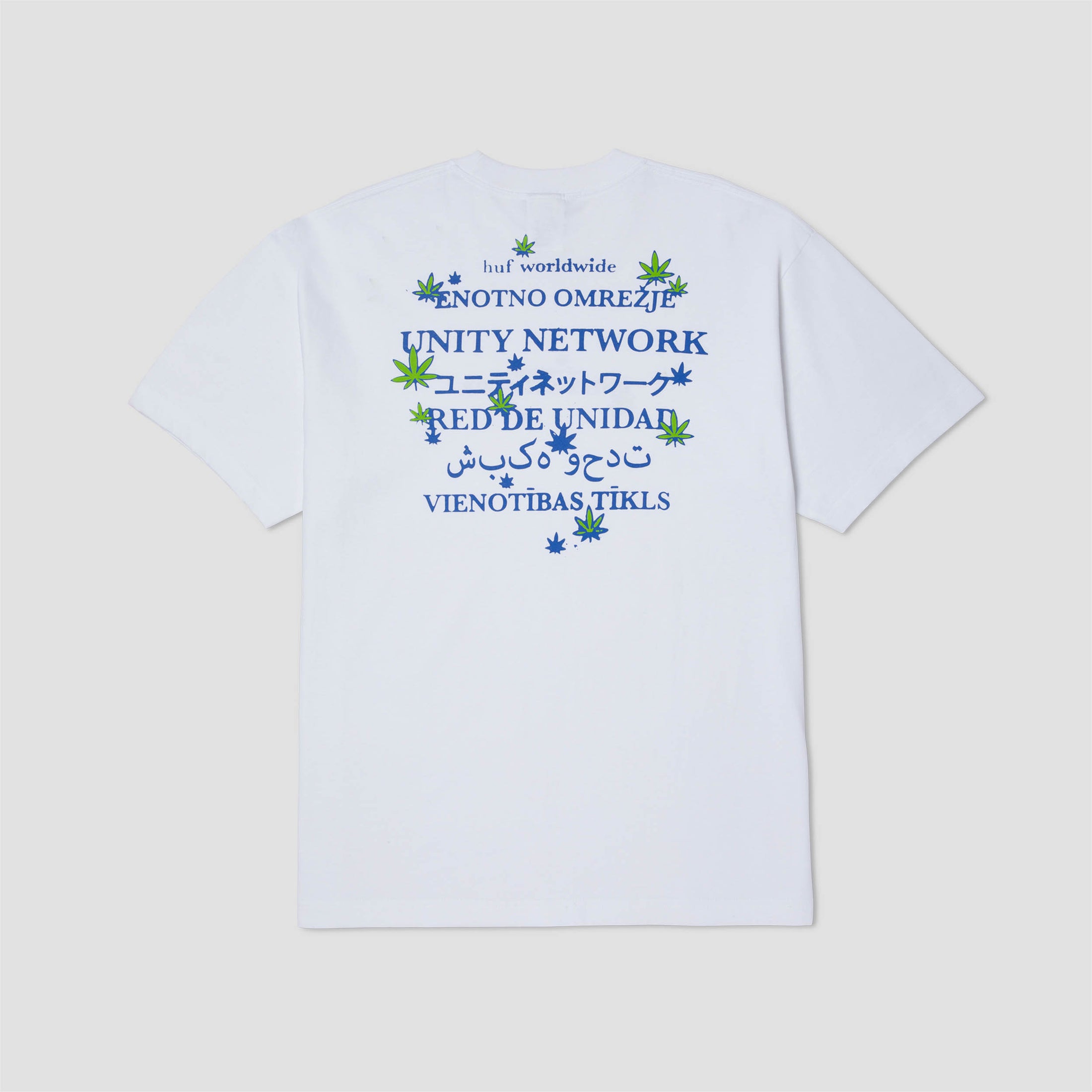 HUF Unity Network Shortsleeve T-Shirt White