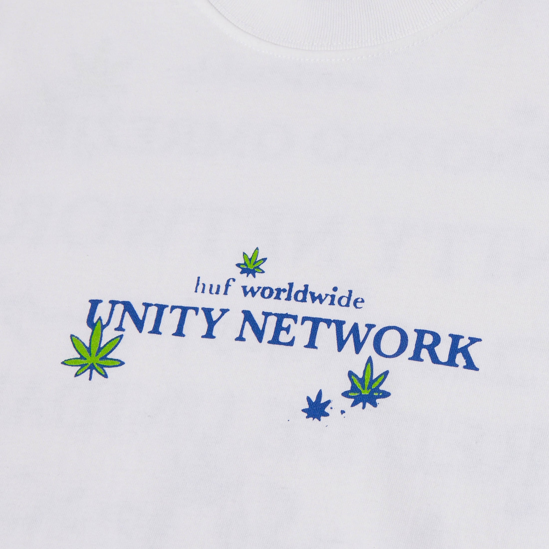 HUF Unity Network Shortsleeve T-Shirt White