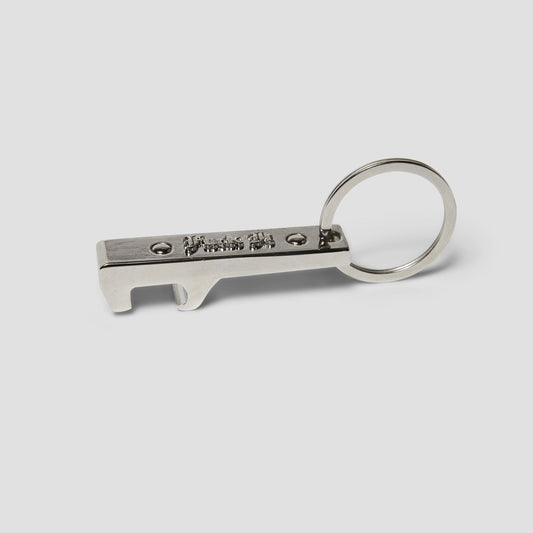 HUF Unstopper Keychain Silver