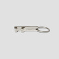 Load image into Gallery viewer, HUF Unstopper Keychain Silver

