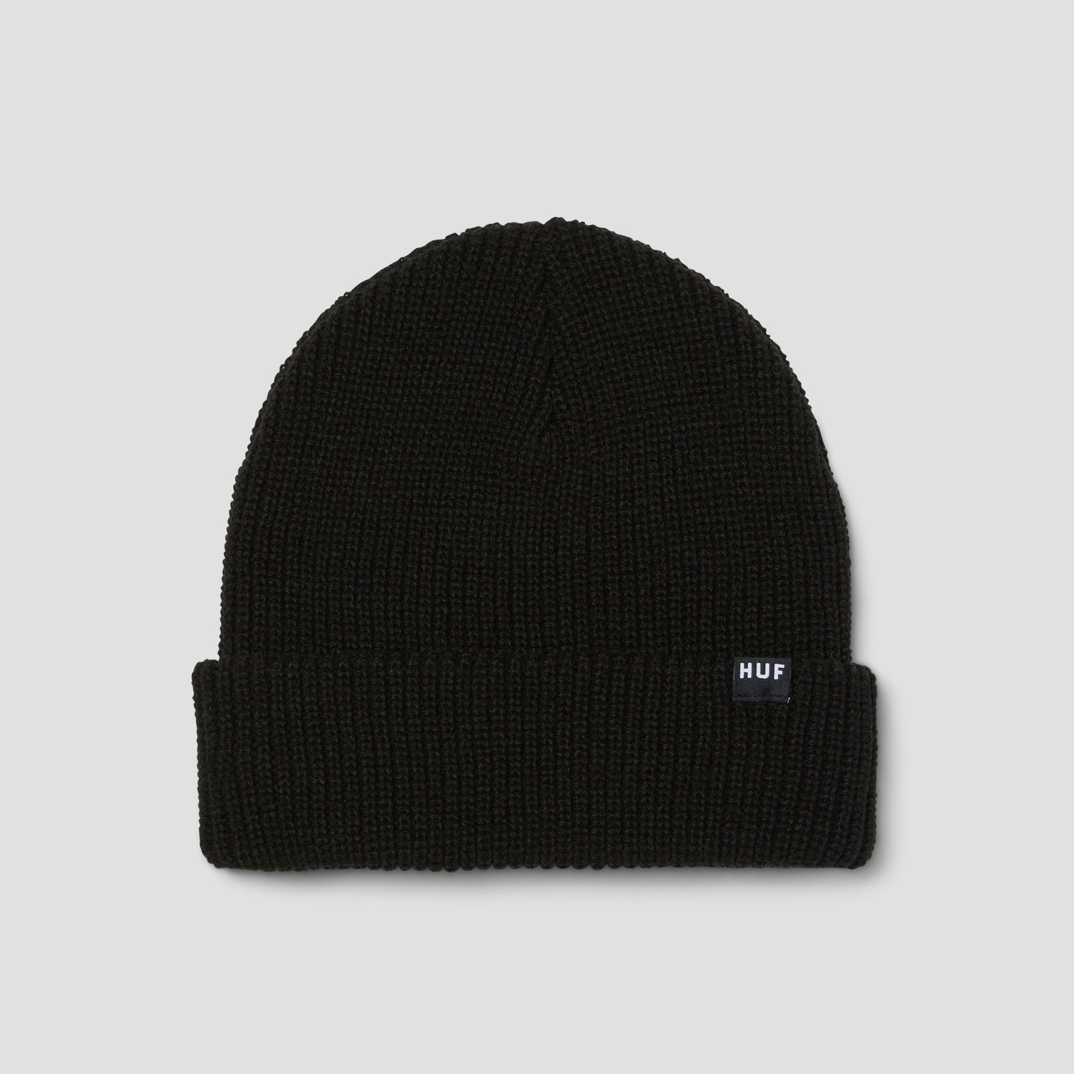 HUF Usual Cuff Beanie Black