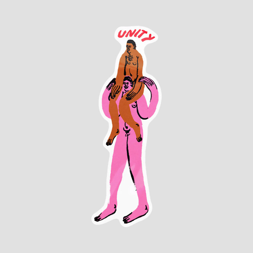 Unity Un On Top Sticker Medium – Slam City Skates