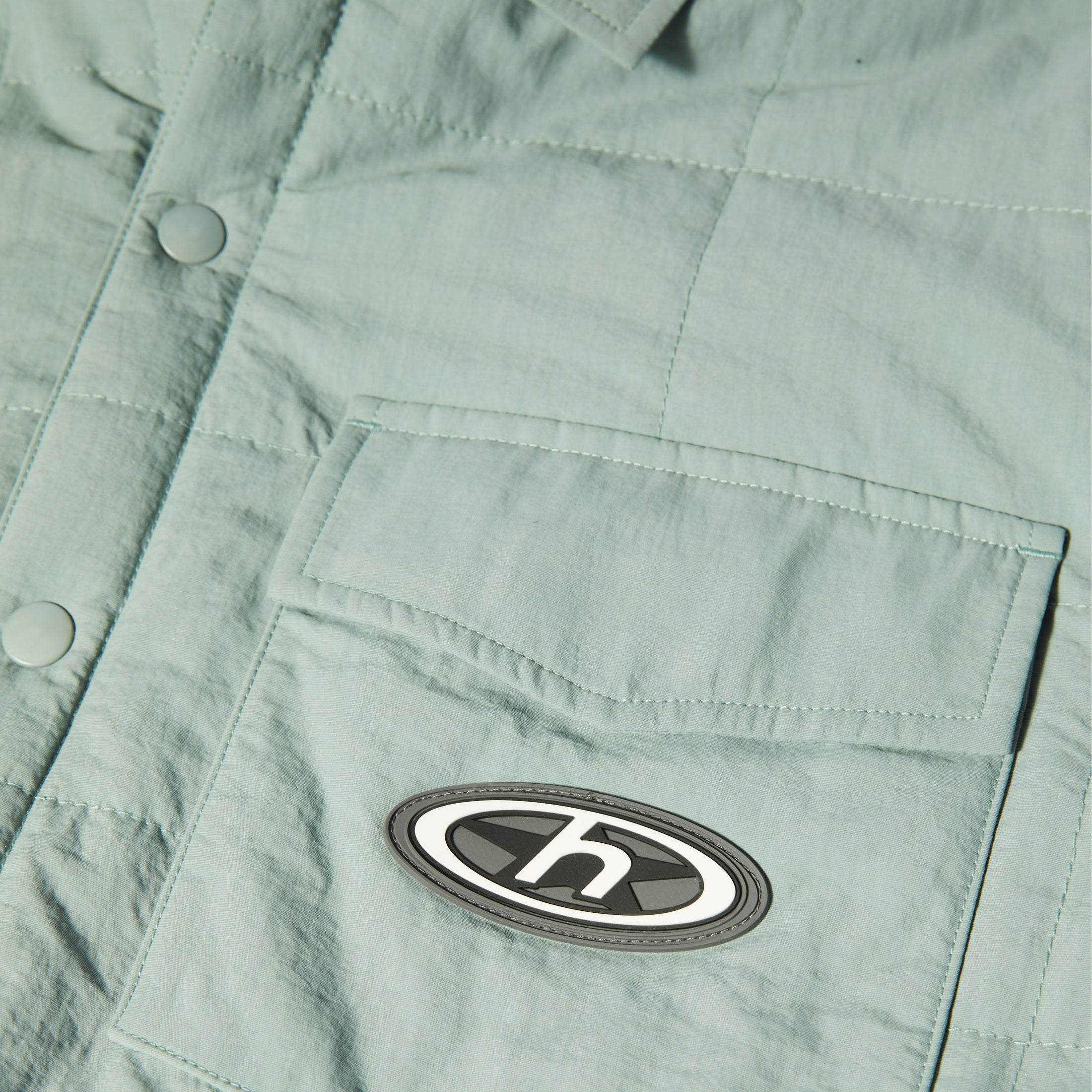 HUF Villard Shacket Steel Blue