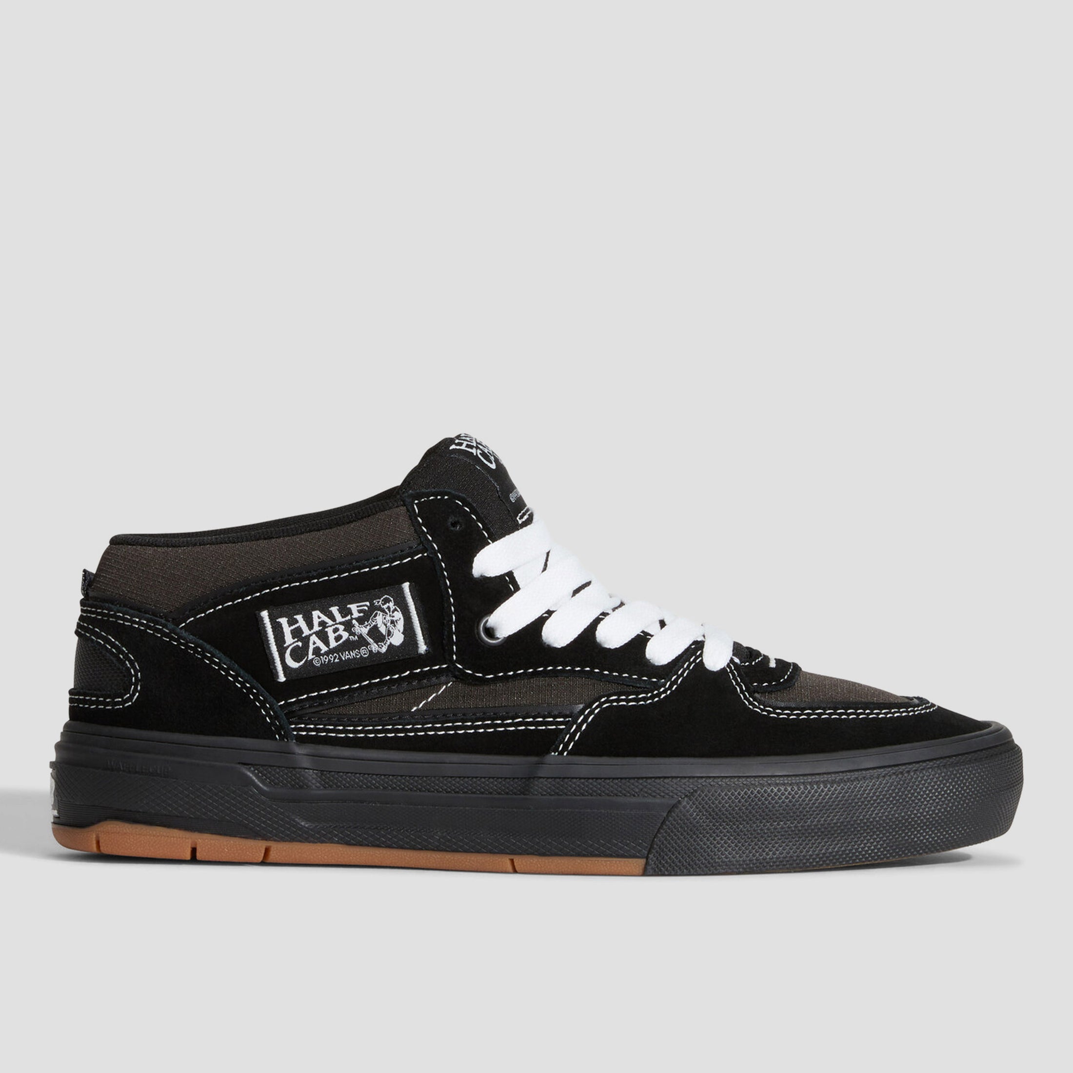 Vans Skate Half Cab Wafflecup Skate Shoes Black