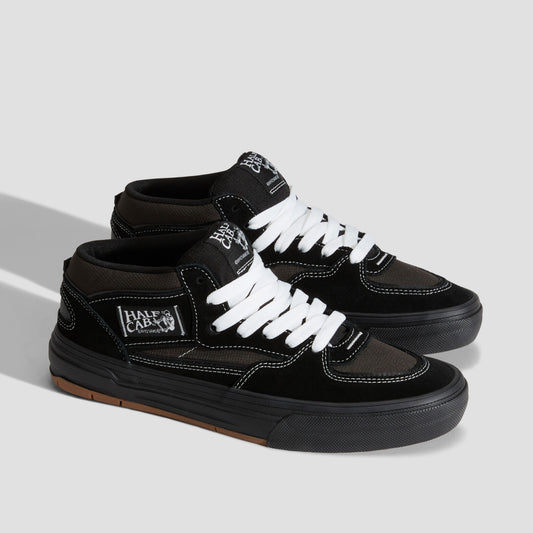 Vans Skate Half Cab Wafflecup Skate Shoes Black
