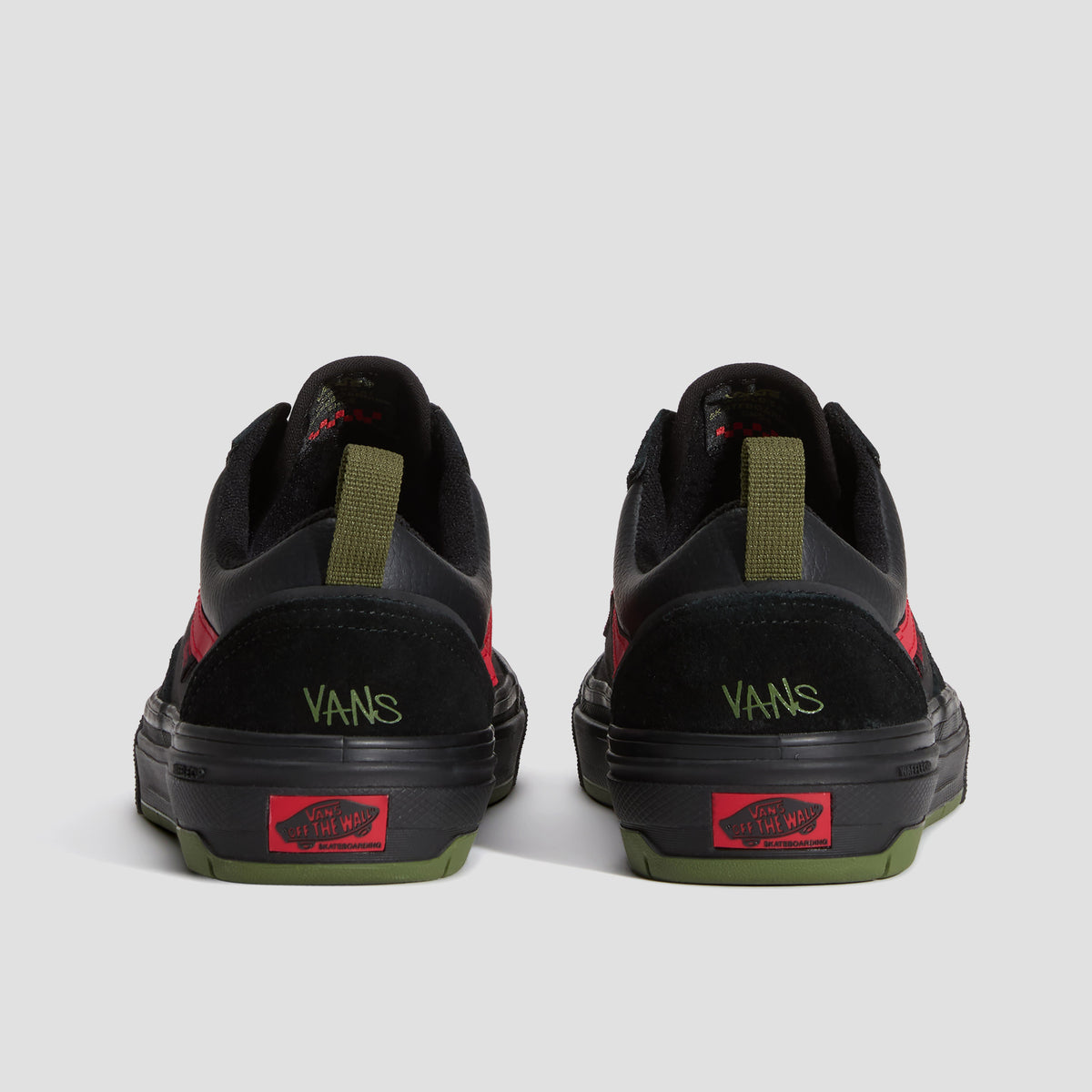 Vans x Atiba Skate Old Skool Wafflecup Skate Shoes Black / Green