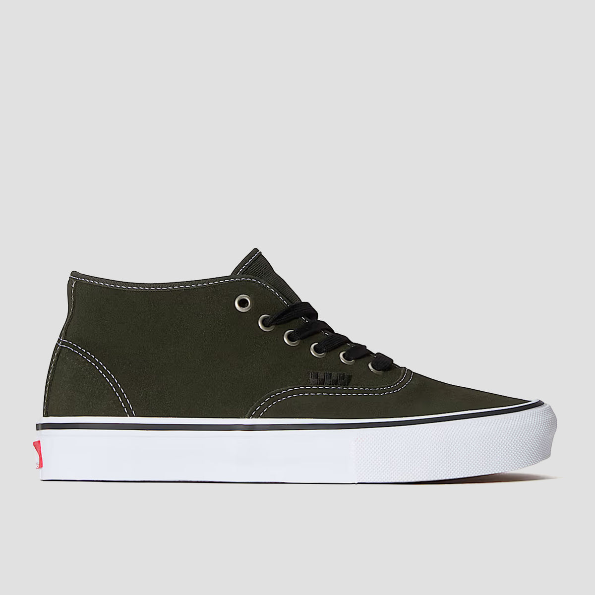 Vans Skate Authentic Mid Skate Shoes Obsidian Fern