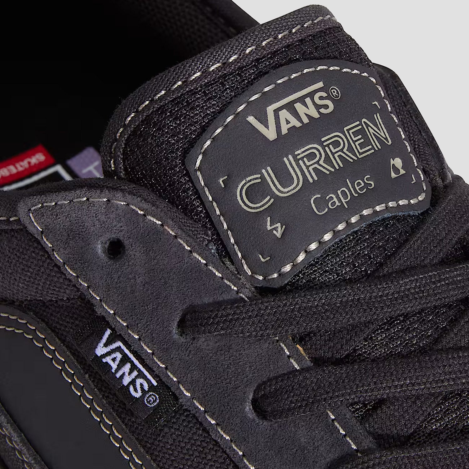 Vans Skate Curren Caples Shoes Charcoal / Black