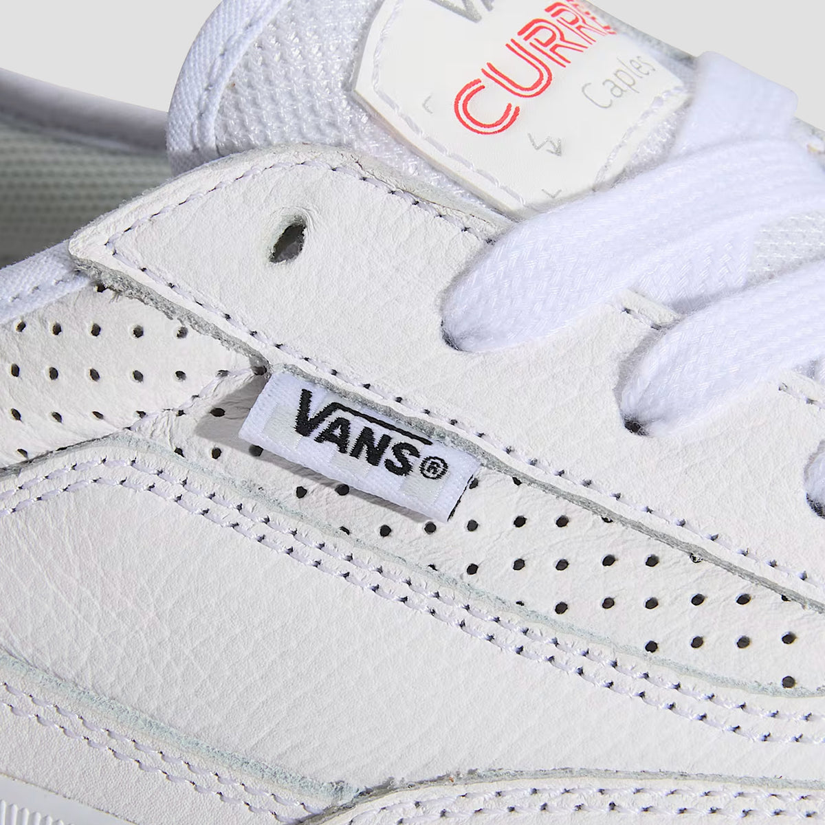 Vans Skate Curren Caples Skate Shoes Dazzling White