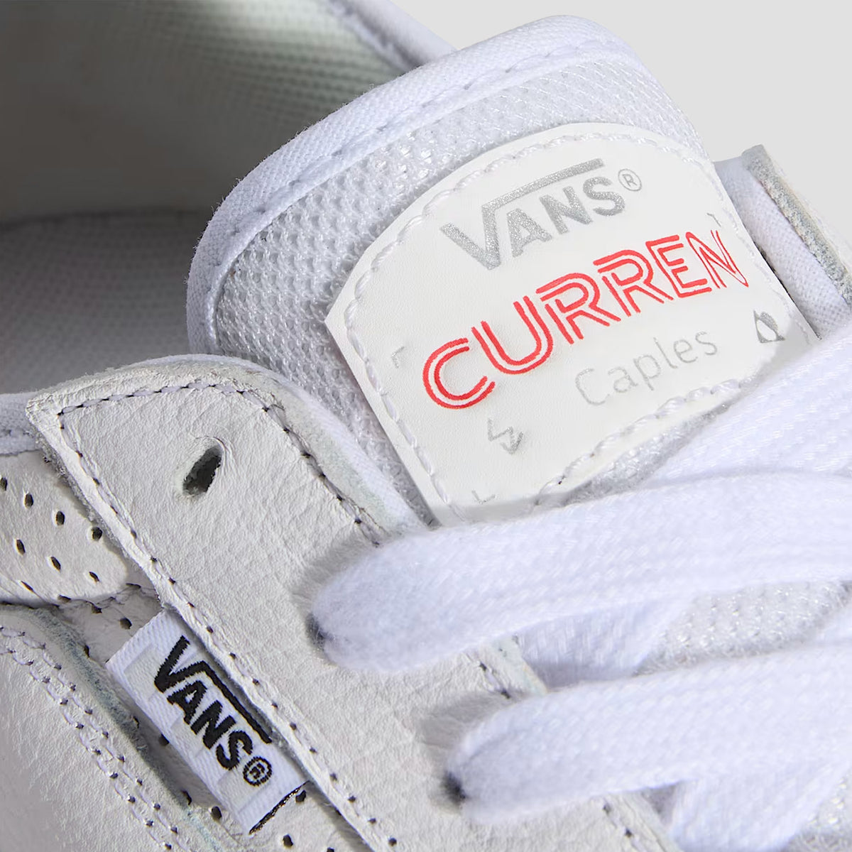 Vans Skate Curren Caples Skate Shoes Dazzling White