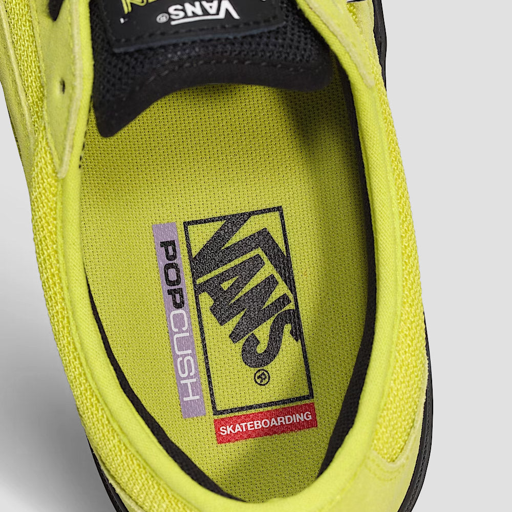 Vans Skate Curren Caples Skate Shoes Fluro Lime / Black