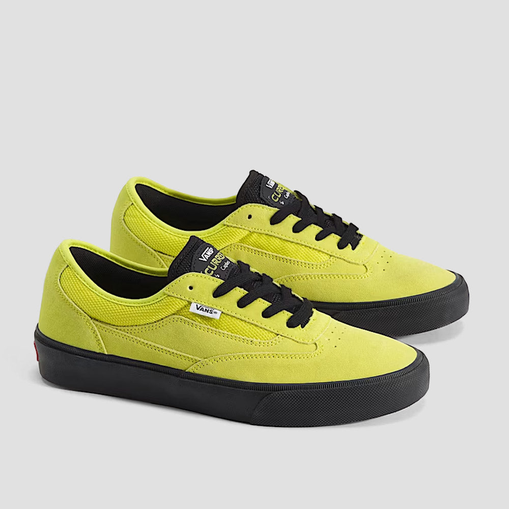 Vans Skate Curren Caples Skate Shoes Fluro Lime / Black