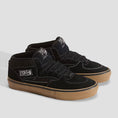 Load image into Gallery viewer, Vans Skate Half Cab Shoes Black / Gum / White
