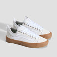 Load image into Gallery viewer, Vans Skate Old Skool 36+ Skate Shoes White / Gum

