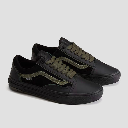 Vans Skate Old Skool Wafflecup Skate Shoes Willow Green / Black