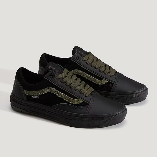 Vans Skate Old Skool Wafflecup Skate Shoes Willow Green / Black
