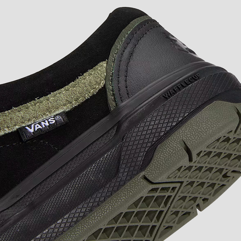 Vans Skate Old Skool Wafflecup Skate Shoes Willow Green / Black