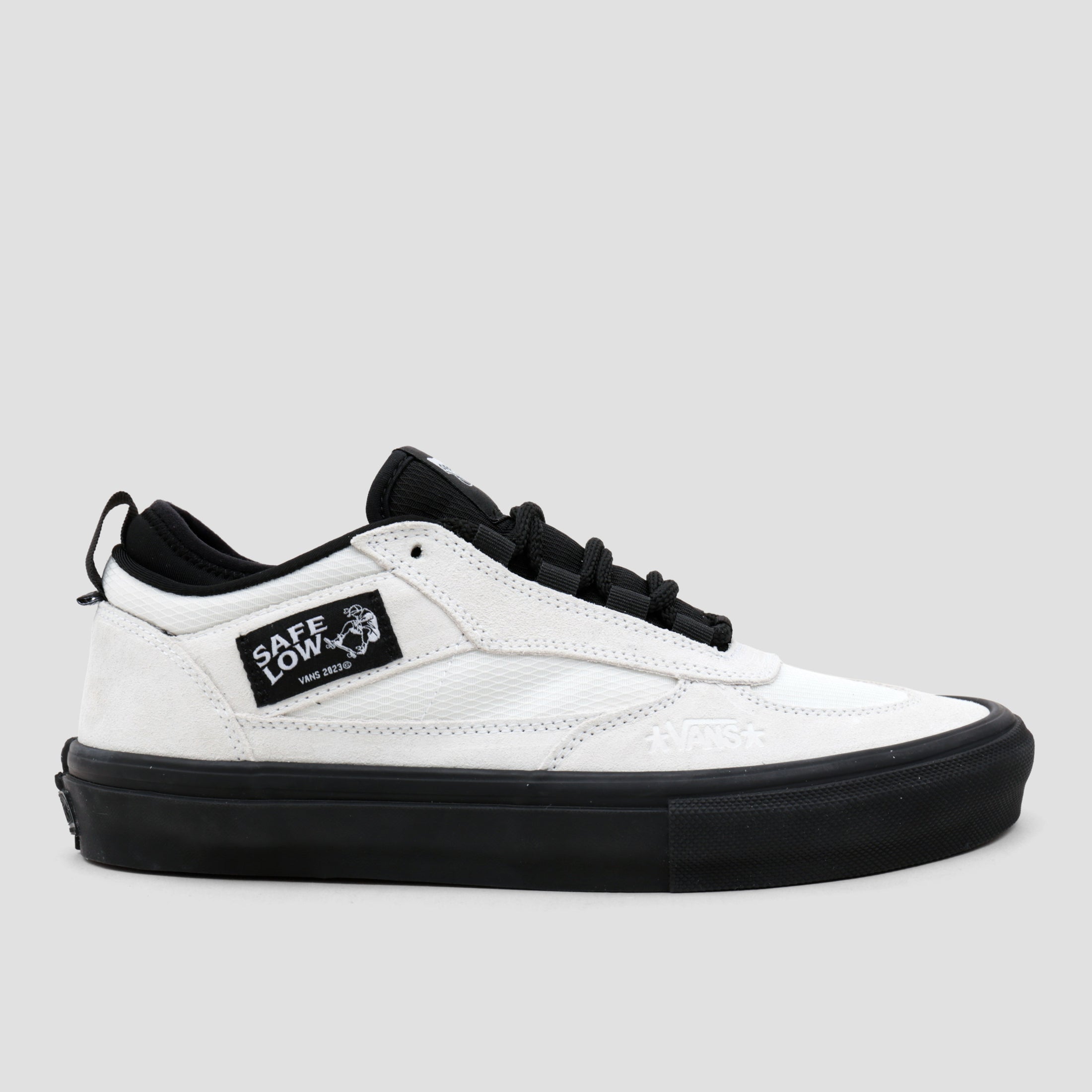 Vans Skate Safe Low Skate Shoes Atiba / White