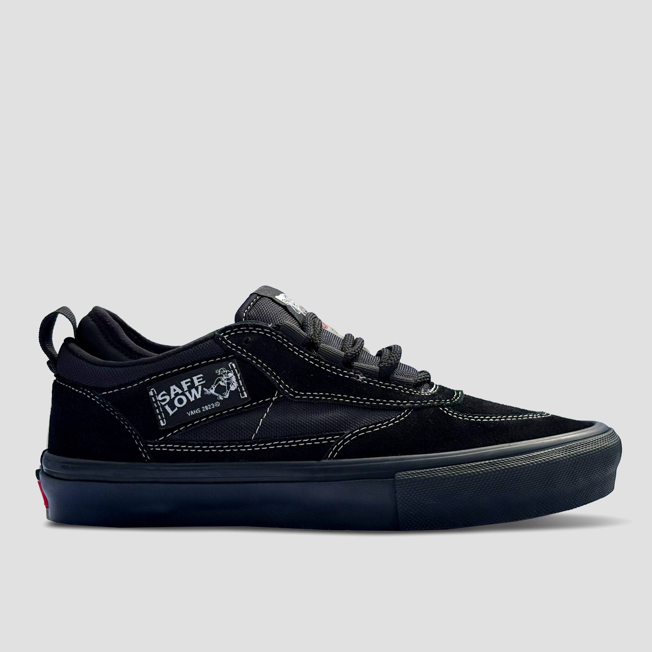Vans Skate Safe Low Skate Shoes Black / Black – Slam City Skates