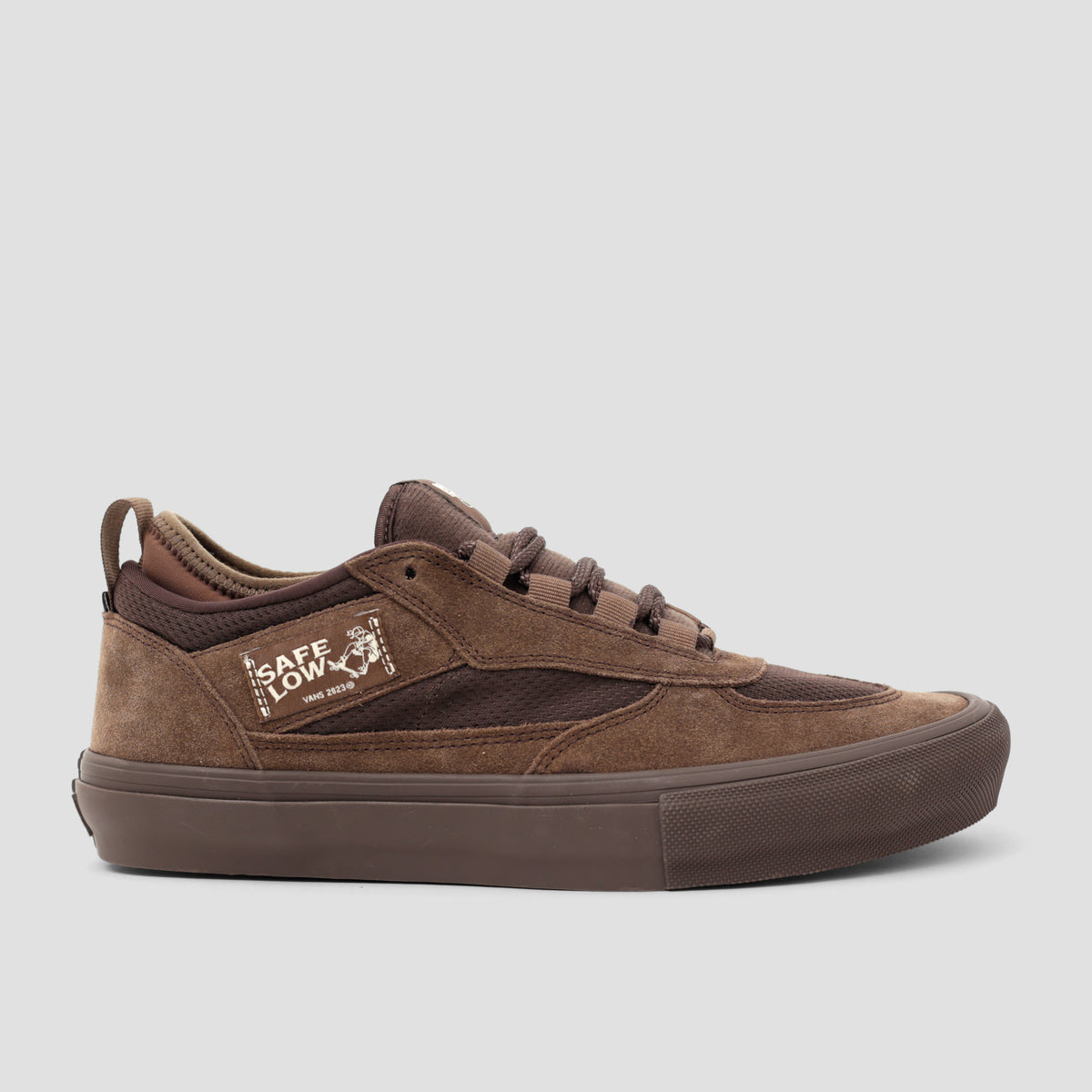 Vans Skate Safe Low Skate Shoes Chocolate