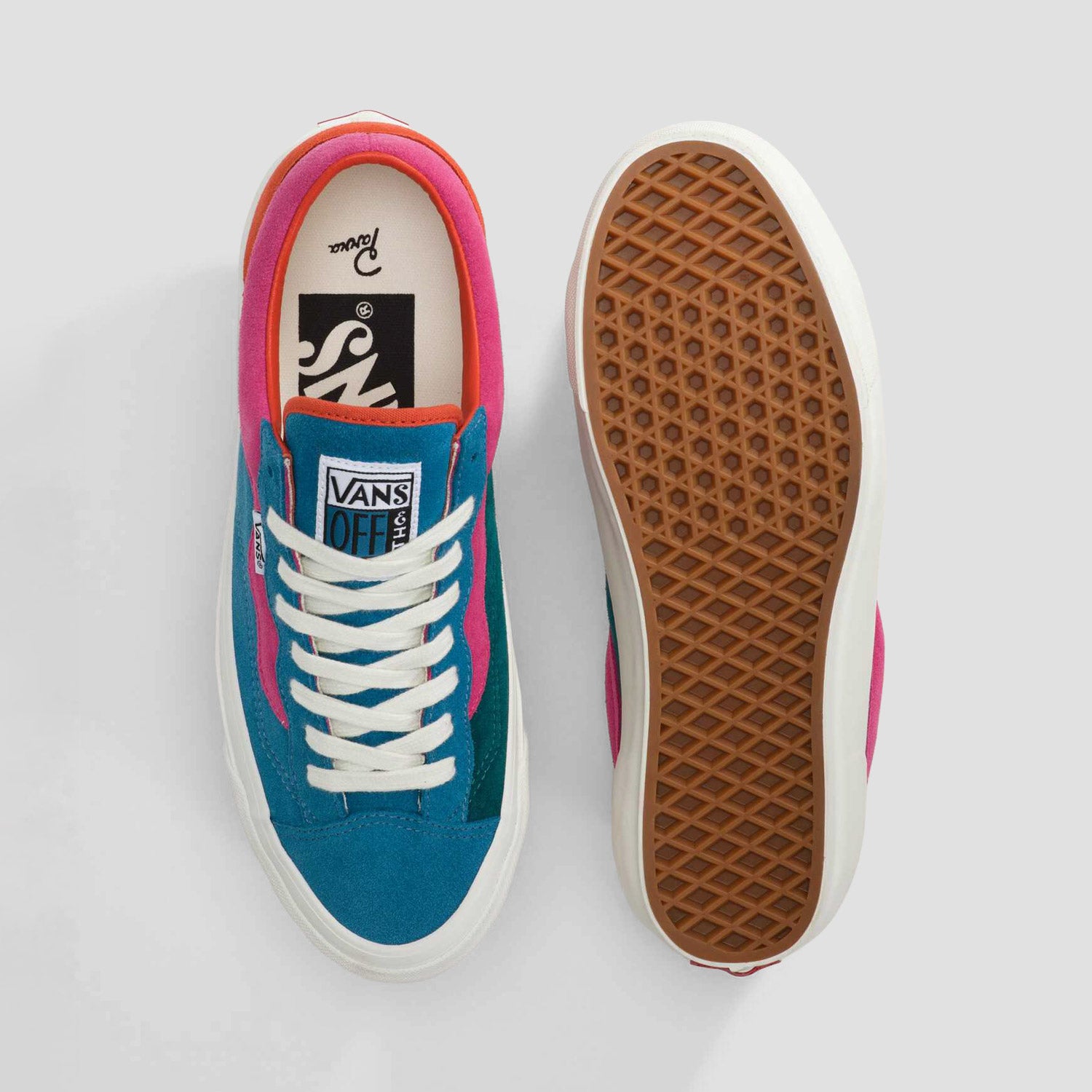 Vans x Parra OTW Old Skool 36 Skate Shoes Midnight / Carmin – Slam