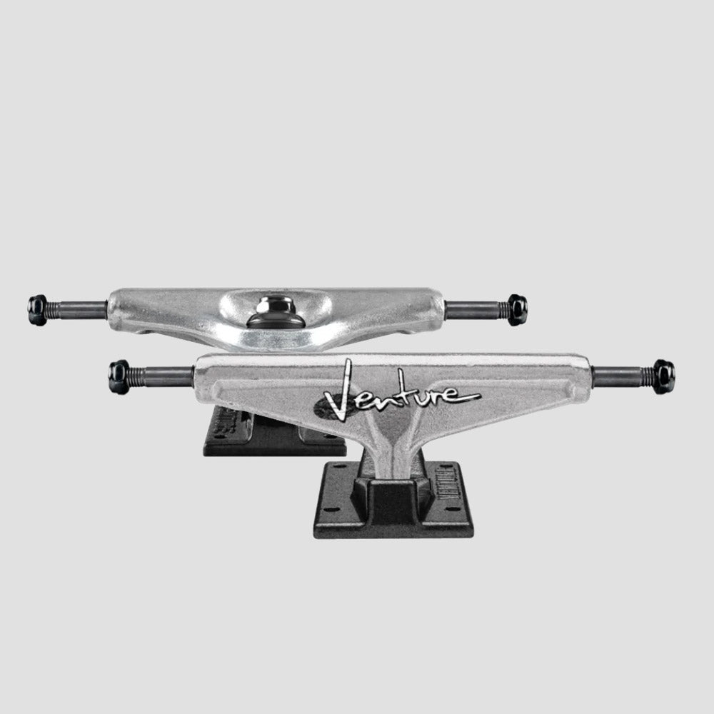 Venture 5.6 Crinkle V-Cast Hollow Skateboard Trucks Polished