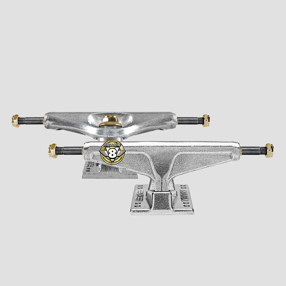 Venture 5.8 Team V8 Hollows Skateboard Trucks Polished / Gold