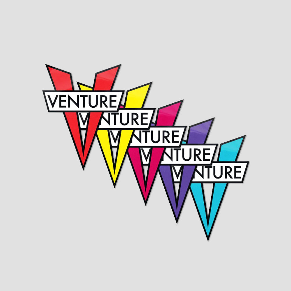 Venture V Diecut Sticker Small