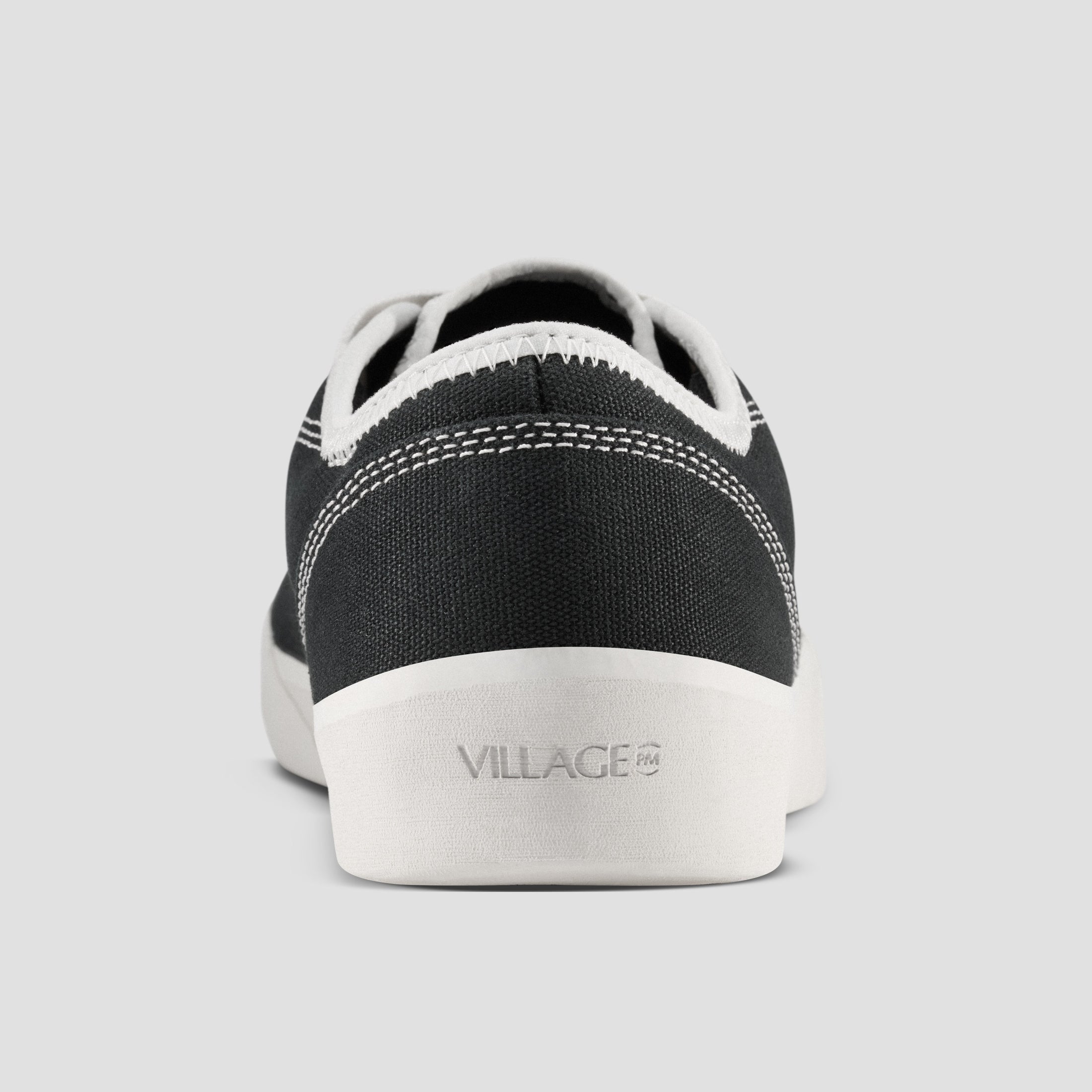 Village PM 1.30PM Canvas Skate Shoes Black / Whisper White