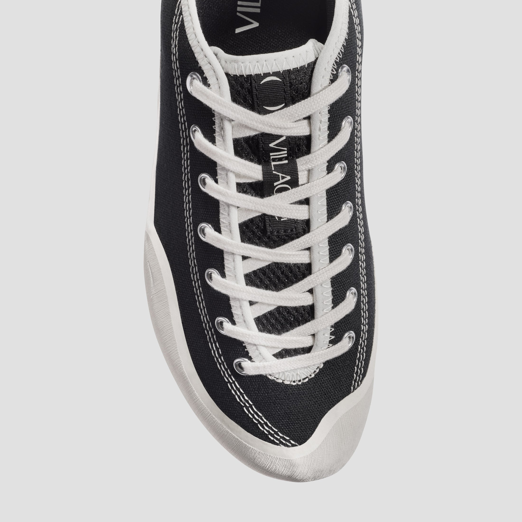 Village PM 1.30PM Canvas Skate Shoes Black / Whisper White