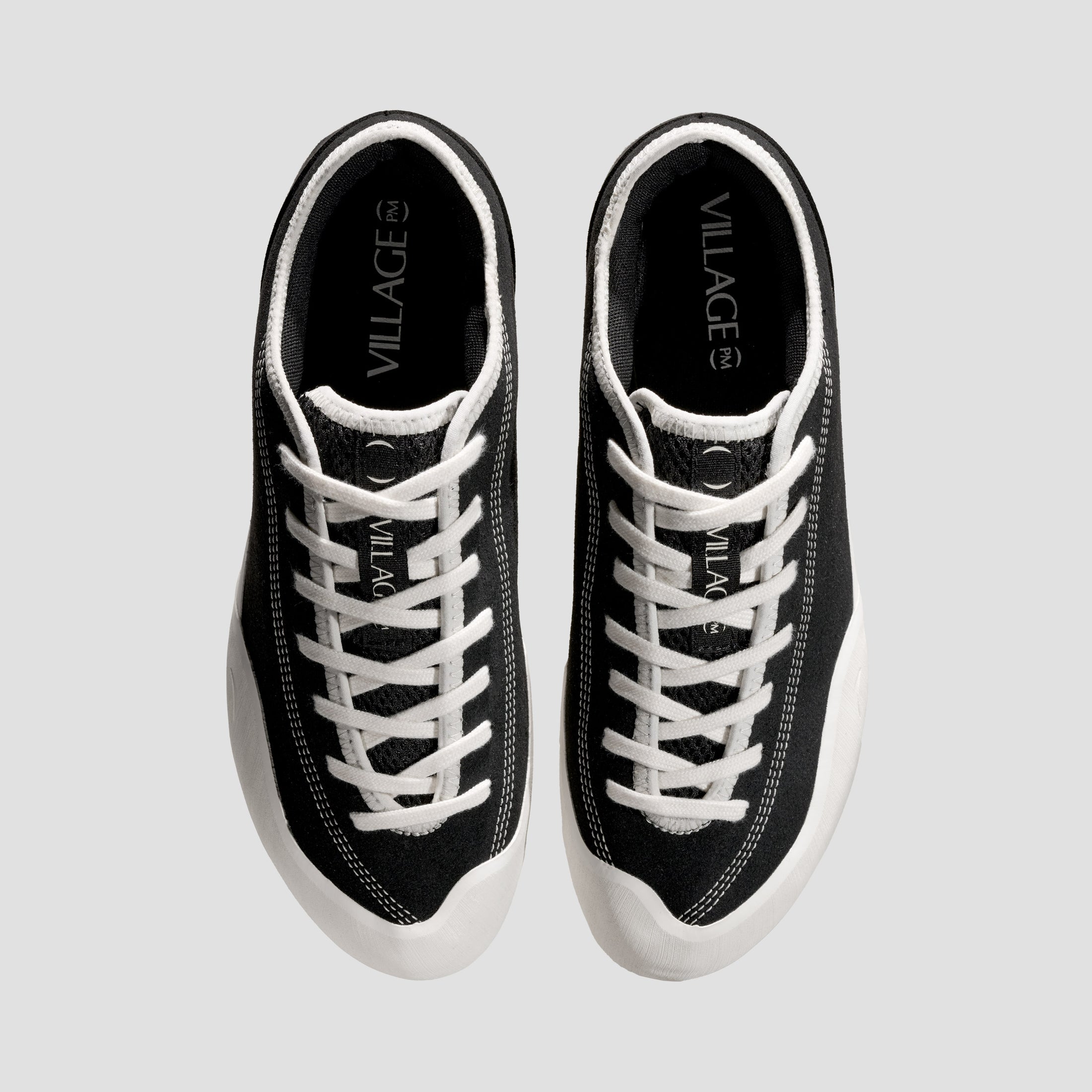 Village PM 1.30PM Skate Shoes Black / Whisper White