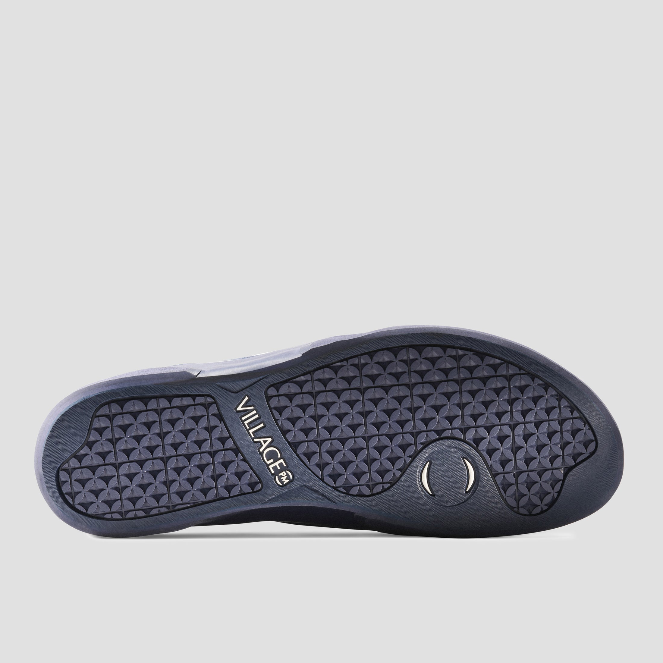 Village PM 1PM Leather Suede Skate Shoes Navy / Navy