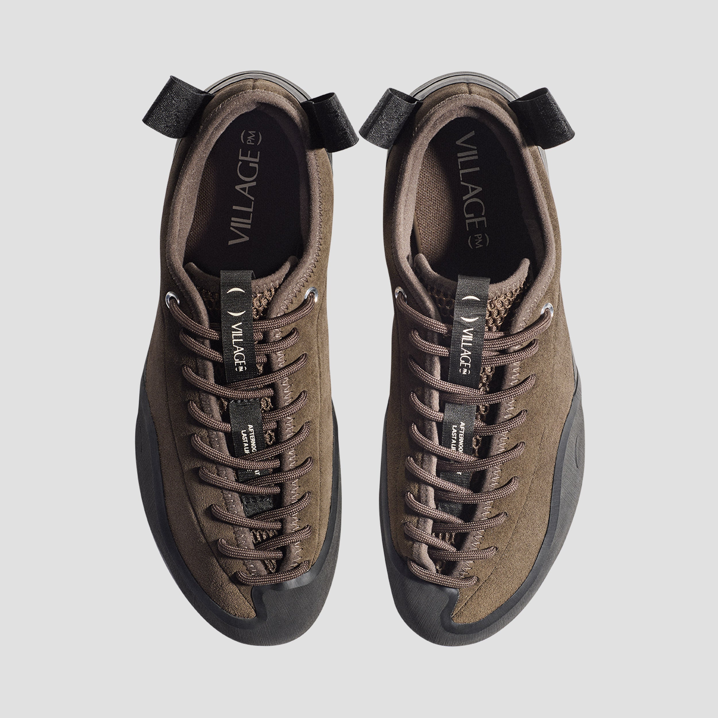 Village PM 1PM Skate Shoes Chocolate Brown / Natural Black – Slam